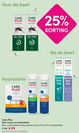 DA Care Plus Anti-insect en hydratatie aanbieding