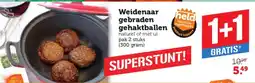 Coop Weidenaar gebraden gehaktballen aanbieding