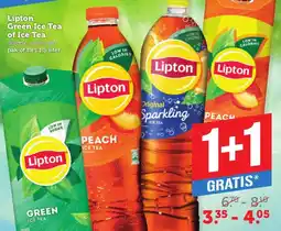 Coop Lipton Green Ice Tea of Ice Tea aanbieding