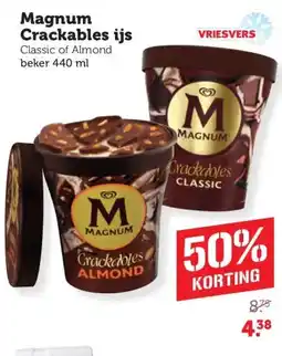 Coop Magnum Crackables ijs aanbieding