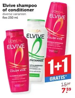 Coop Elvive shampoo of conditioner aanbieding