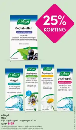 DA A.Vogel Oog aanbieding