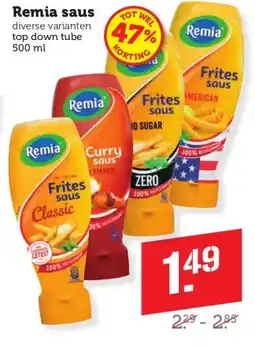 Coop Remia saus aanbieding