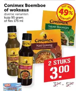 Coop Conimex Boemboe of woksaus aanbieding