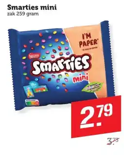 Coop Smarties mini aanbieding