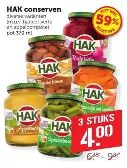 Coop HAK conserven aanbieding
