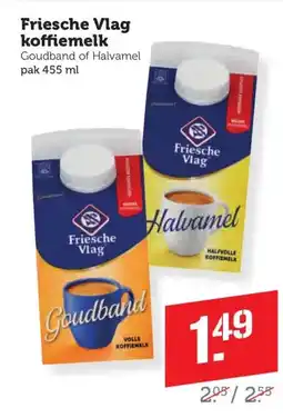 Coop Friesche Vlag koffiemelk aanbieding
