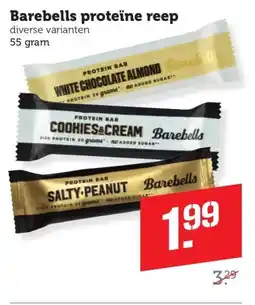 Coop Barebells proteïne reep aanbieding