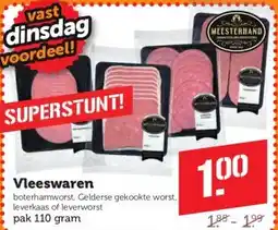 Coop Vleeswaren aanbieding