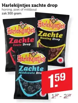Coop Harlekijntjes zachte drop aanbieding