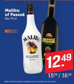 Coop Malibu of Passoã aanbieding