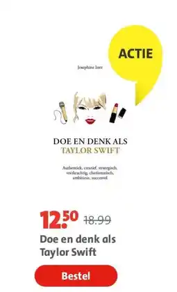 Bruna Doe en denk als Taylor Swift aanbieding