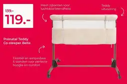 Prenatal Prénatal Teddy Co-sleeper Bella aanbieding