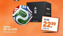 Makro Adidas WK-bal 2026 aanbieding