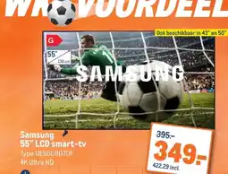 Makro Samsung 55 LCD smart-tv aanbieding
