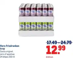 Makro Hero frisdranken tray aanbieding