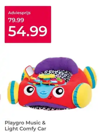 Playgro Music & Light Comfy Car