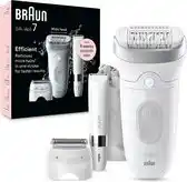 Bol.com Braun Silk·épil 7 - Epilator met Ladyshave opzetstuk - type 7-441 - Wit/Zilver aanbieding