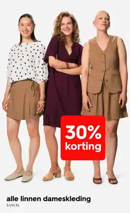 HEMA alle linnen dameskleding aanbieding