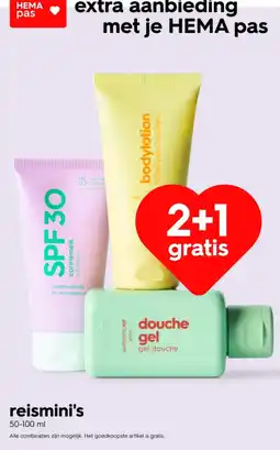 HEMA reismini's aanbieding