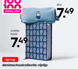 HEMA denimschoolcollectie nijntje aanbieding