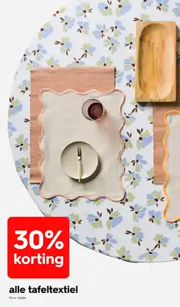 HEMA alle tafeltextiel aanbieding