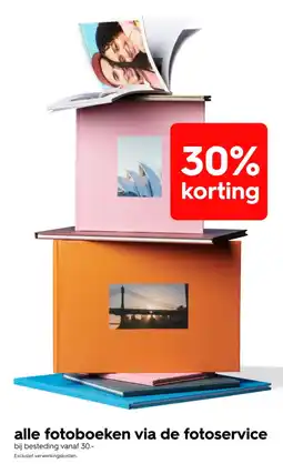 HEMA alle fotoboeken via de fotoservice aanbieding