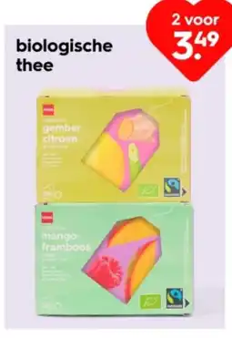 HEMA biologische thee aanbieding