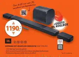 Expert JBL Soundbar met draadloze subwoofer | bar 1300 mk2 . aanbieding