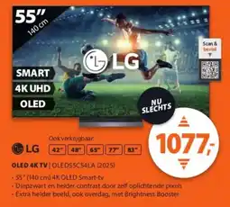 Expert LG OLED 4K TV | OLED55C54LA (2025) aanbieding
