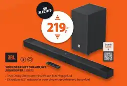 Expert JBL Soundbar met draadloze subwoofer | sb595 aanbieding