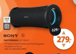 Expert SONY Partyspeaker ult field 7 aanbieding