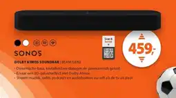 Expert SONOS Dolby atmos soundbar beam gen2 aanbieding