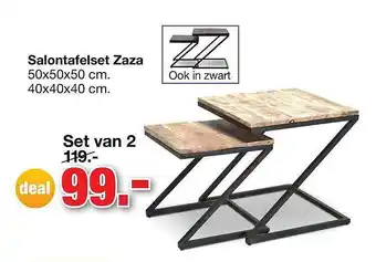 Budget Home Store Salontafelset Zaza aanbieding