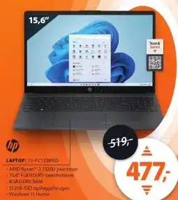 Expert LAPTOP 15-FC1238ND aanbieding