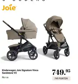 Van Asten BabySuperstore Kinderwagen Joie Signature Vinca Sandstone V2 aanbieding