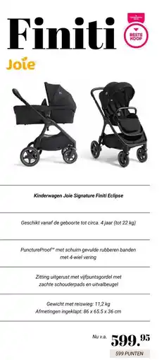Van Asten BabySuperstore Kinderwagen Joie Signature Finiti Eclipse aanbieding