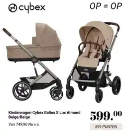 Van Asten BabySuperstore Kinderwagen Cybex Balios S Lux Almond aanbieding
