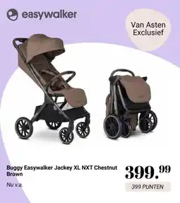 Van Asten BabySuperstore Buggy Easywalker Jackey XL NXT Chestnut Brown aanbieding