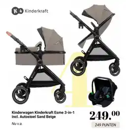 Van Asten BabySuperstore Kinderwagen Kinderkraft Esme 3-in-1 aanbieding