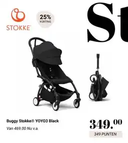 Van Asten BabySuperstore Buggy Stokke YOYO3 Black aanbieding