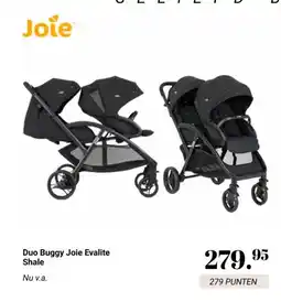 Van Asten BabySuperstore Duo Buggy Joie Evalite Shale aanbieding