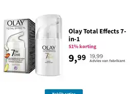Plein.nl Olay Total Effects 7-in-1 aanbieding