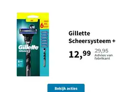 Plein.nl Gillette Scheersysteem + aanbieding