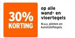 GAMMA op alle wand- en vloertegels aanbieding