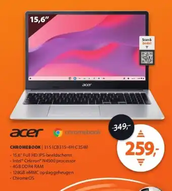 Acer CHROMEBOOK | 315 (CB315-4H-C3SW)