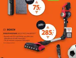 Expert BOSCH Steelstofzuiger | bcs711pet unlimited 7 aanbieding