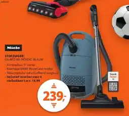 Expert Miele STOFZUIGER GUARD MI NORDIC BLAUW aanbieding