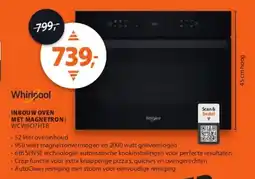 Expert Whirlpool INBOUW OVEN MET MAGNETRON | WCW607HTB aanbieding