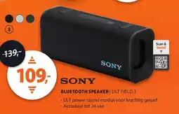 Expert SONY BLUETOOTH SPEAKER | ULT FIELD 3 aanbieding